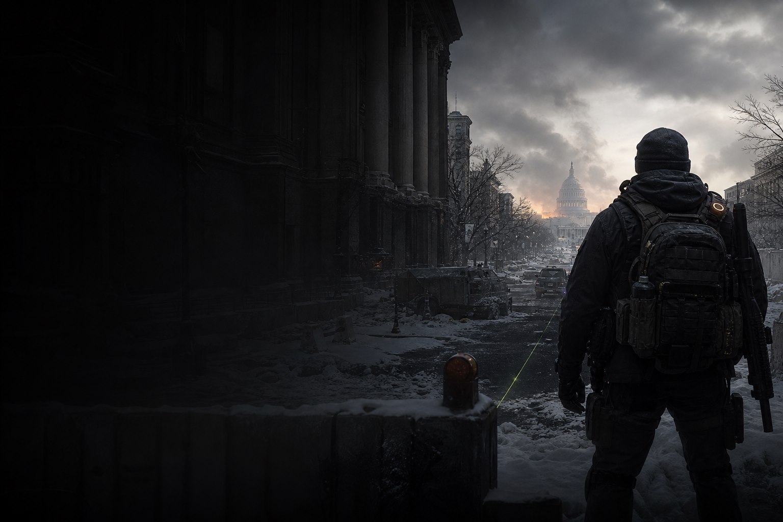 The Division 2 winter city